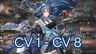 arknights - blacksteel [(CV-1) - (CV-8)] 🐉 Lins Skill1,2,3 M3 🐉