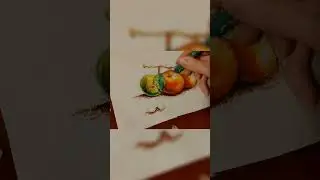 Рисование || Масляная пастель - Натюрморт 