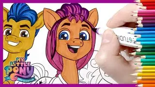 My Little Pony 🦄Раскрась своих пони |новое поколение кино