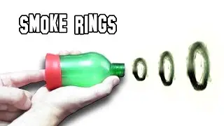 How to build Smoke Rings Launcher Airzooka | science experiment