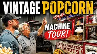 Inside One of America's Largest Vintage Popcorn Machine Collections 🍿
