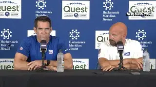 Giants GM Joe Schoen and Brian Daboll following cuts to 53-man roster