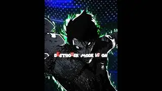 Destroyer Mode Is On ‼️👹 | Blue lock manga edit 