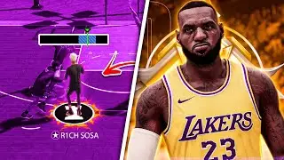 *NEW* BEST RARE POINT POWER FORWARD BUILD IN NBA 2K21 NEXT GEN! (LEBRON JAMES BUILD!)