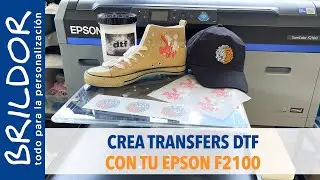 👏 DTF con tu impresora textil EPSON F2100 - ¡GRATIS!