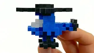Plus-Plus Tiny Helicopter Instructions