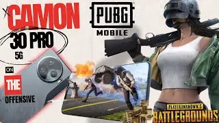 WOW!! Tecno Camon 30 Pro 5G MAX GAMEPLAY 😮🔥 Pubg Mobile