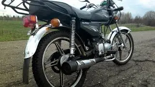 Обзор мопеда Альфа Racer 50 (72) cc