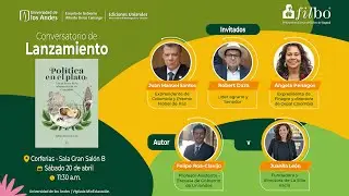Conversatorio de lanzamiento - Política en el plato