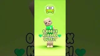 0 ROBUX KEROPPI OUTFIT #roblox #freeitem #sanrio #freerobloxoutfit #lanahyt