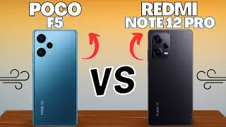 Poco F5 vs Redmi Note 12 Pro Deutsch | Vergleich