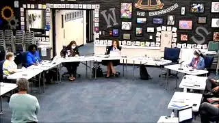 School Board Meeting Shoeplay 