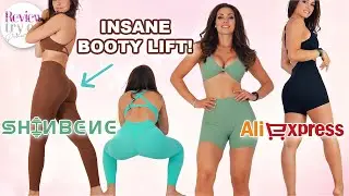 Aliexpress SHINBENE Activewear Review Try on Haul! BEST LEGGINGS!!!