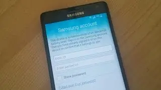 Disable Bypass Reactivation Lock (Samsung Account Lock) on any Samsung Galaxy Device!