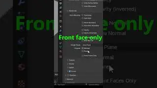 Blender Sculpt effecting both side issue fixing 