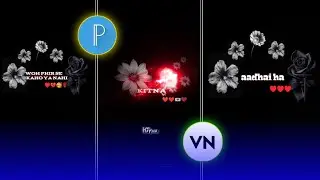 how to edit lyrics photo editing in VN|VN app se kaise lyrics photo editing Kiya jata hai😱😱😱#youtube