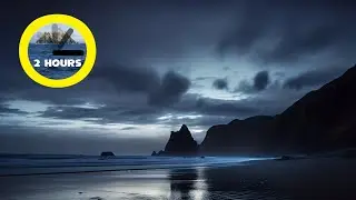Oregon Coast Beach Sounds | 4K