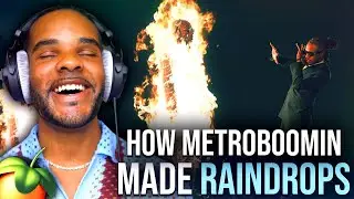 How METRO BOOMIN Made RAINDROPS For TRAVIS SCOTT FL Studio🔥