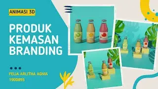Animasi 3D | Produk kemasan branding