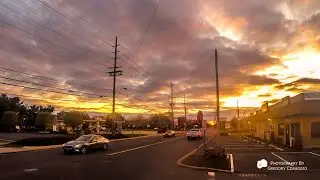 Saturday's Sunset Time-lapse on Drum Point Rd