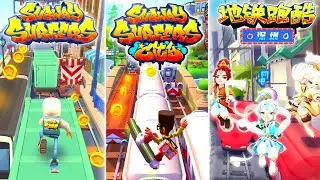 Subway Surfers vs Subway Surfers Chinese Version vs Subway Surfers City / Gameplay 2024