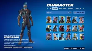 Fortnite og skins all of them