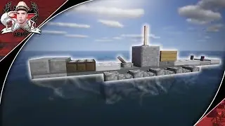 Minecraft Bath Tub Builds: WW2 Type VII U-Boat | Submarine Tutorial (1:5 Scale)