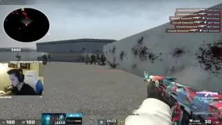 Training Stewie2k Cloud 9 CS GO Aim botz training