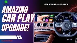 Mercedes S-63 2015 CarPlay Installation: Effortless Infotainment Upgrade Made Easy!