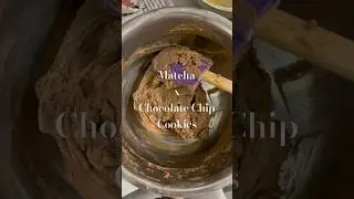 Matcha Chocolate Chip Cookies (how to bake or make it? IDK)