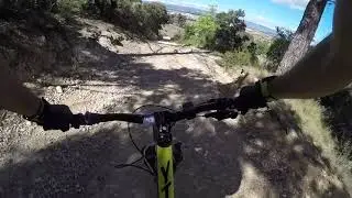 Trialera de la Font del Cuscó a la pista