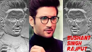 Sushant Singh Rajput Photo Editing || Creative Photo Editing in photohsop
