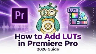 How to Add LUTs in Premiere Pro (2026 Guide)