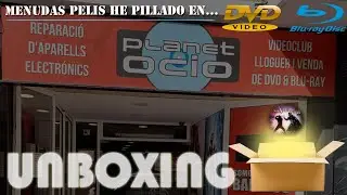 UNBOXING PELÍCULAS!!! Mis compras DVD & BLURAY en PLANET OCIO del mes de Junio