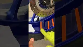 How to Apply Motorcycle Rim Decals — Easy DIY Wheel Customization 🏍️✨🛠️