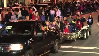 Downtown Morganton Christmas Parade 2014
