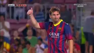 Messi rare clip