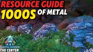 Resource Locations, The Center Resource Guide, Ark Survival Ascended