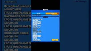 Thanks Brawl Stars🤩🥳🔥 