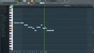 Drifting. Piano notes tutorial on fl studio