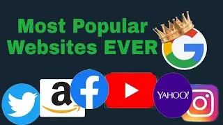 Most Popular Websites By Year 2000-2021 (updated)