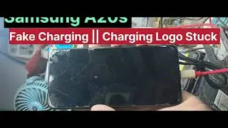 . Samsung A20s Fake Charging Fix | Charging Logo Stuck Problem Solved