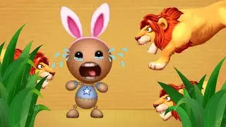 SCARY Lion VS The Buddy - Kick The Buddy