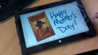 Happy Mother's Day from Surface Pro and Fresh Paint!