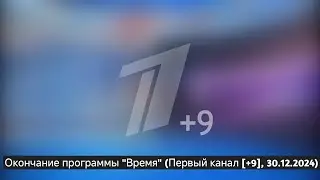 Окончание программы 