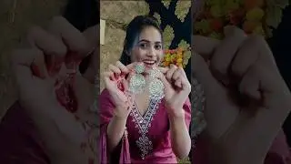 DIY Kundan Earrings Making at Home 😱l Diwali special#diy#handmade#youtubeshorts#festival#hack