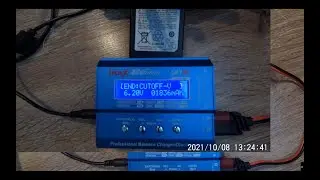 Battery for Yaesu VX 8DR from Aliexpress, capasity test.