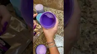 Restocking some micas 💜 #mica #soap #color #purple #asmr