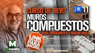 🧱​MUROS COMPUESTOS🧱​REVIT TUTORIAL🧱Curso de REVIT | capas envolventes de ladrillo interior exterior​