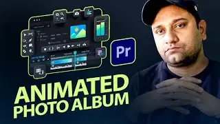 Animated PHOTO ALBUM DESIGNING Tips in Premiere Pro